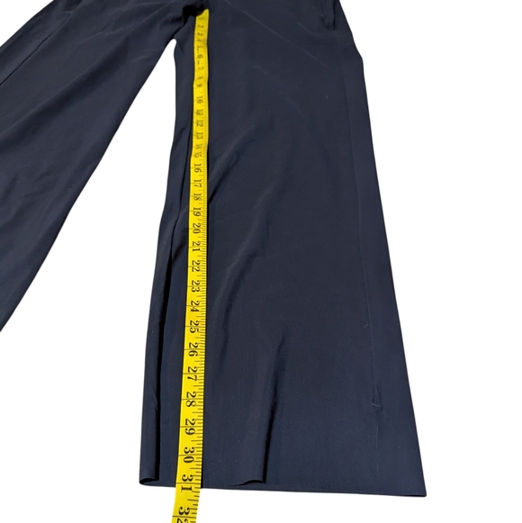 Athleta Cosmic Wide Leg Pants size Small Navy Blue Stretch - Picture 8 of 9